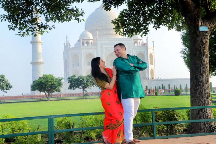 taj mahal sunrise tour