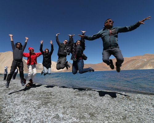 Leh
                                                            with Pangong Lake Tour Package